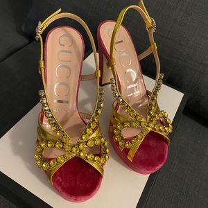 GUCCI ZEPHYRA HEELS